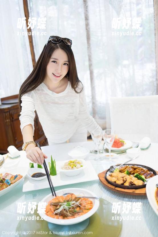 MiStar魅妍社 - 绯月樱-Cherry的奶牛作品，私拍画风越来越迷了！