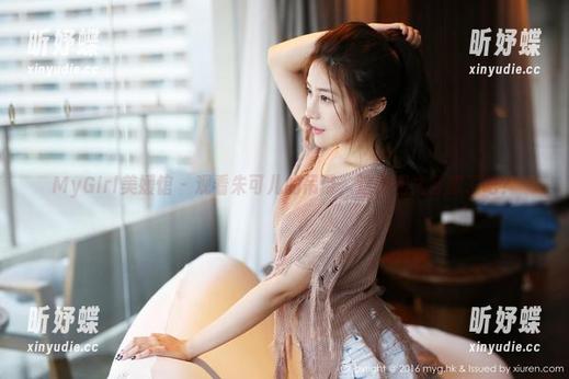 MyGirl美媛馆 - 观看朱可儿的吊带，这原图太会撩了吧？