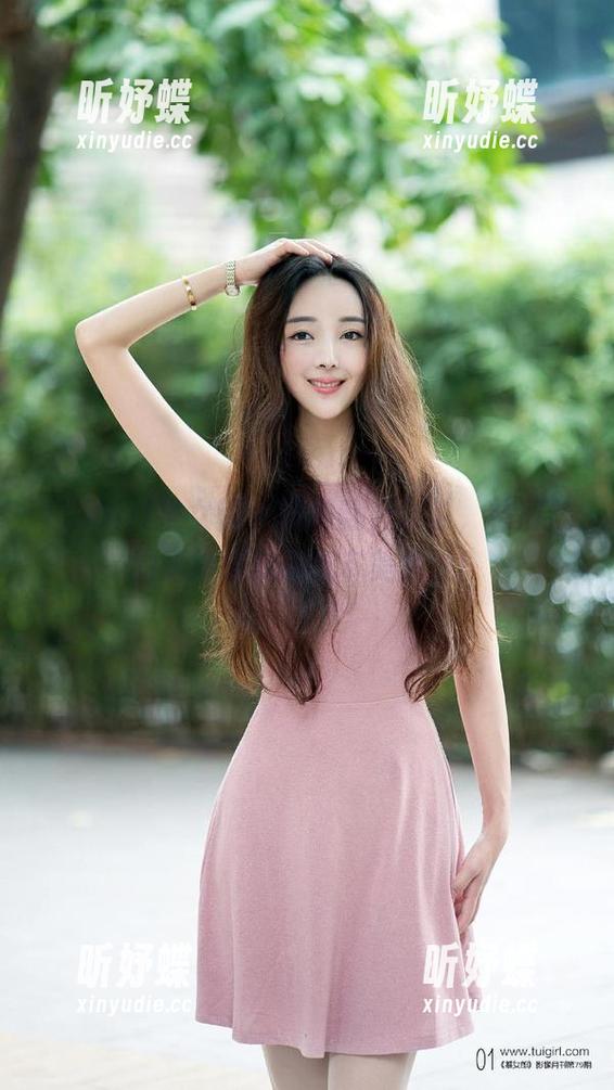 TuiGirl推女郎 - 图册翻开那刻，林清儿的婚纱挑战你的审美底线！