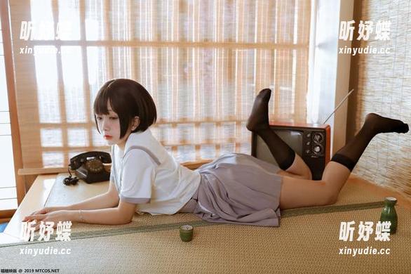 喵糖映画 马尾与粉系轻纱的完美结合,喵糖映画这套资源就像夏季的冰淇淋,真想一口吃掉!