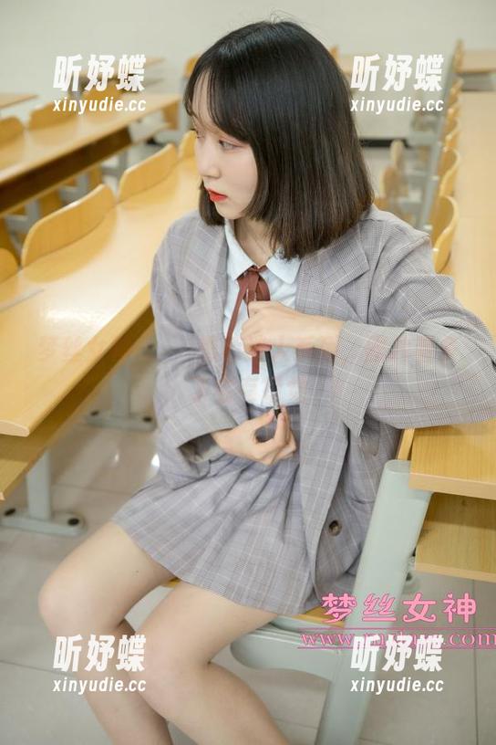 梦丝女神 - 玥玥黑色迷人系列，图片看多了会有错觉
