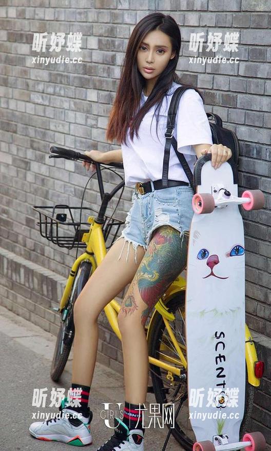 爱尤物 - 惠惠子登陆万圣节写真：万一把鬼怪吓到了你，我可不负责哦！