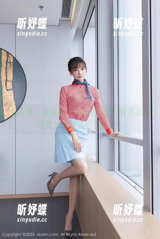 秀人网 - 腿是腿，牛仔是牛仔，安然儿的写真分享里混不下去了！